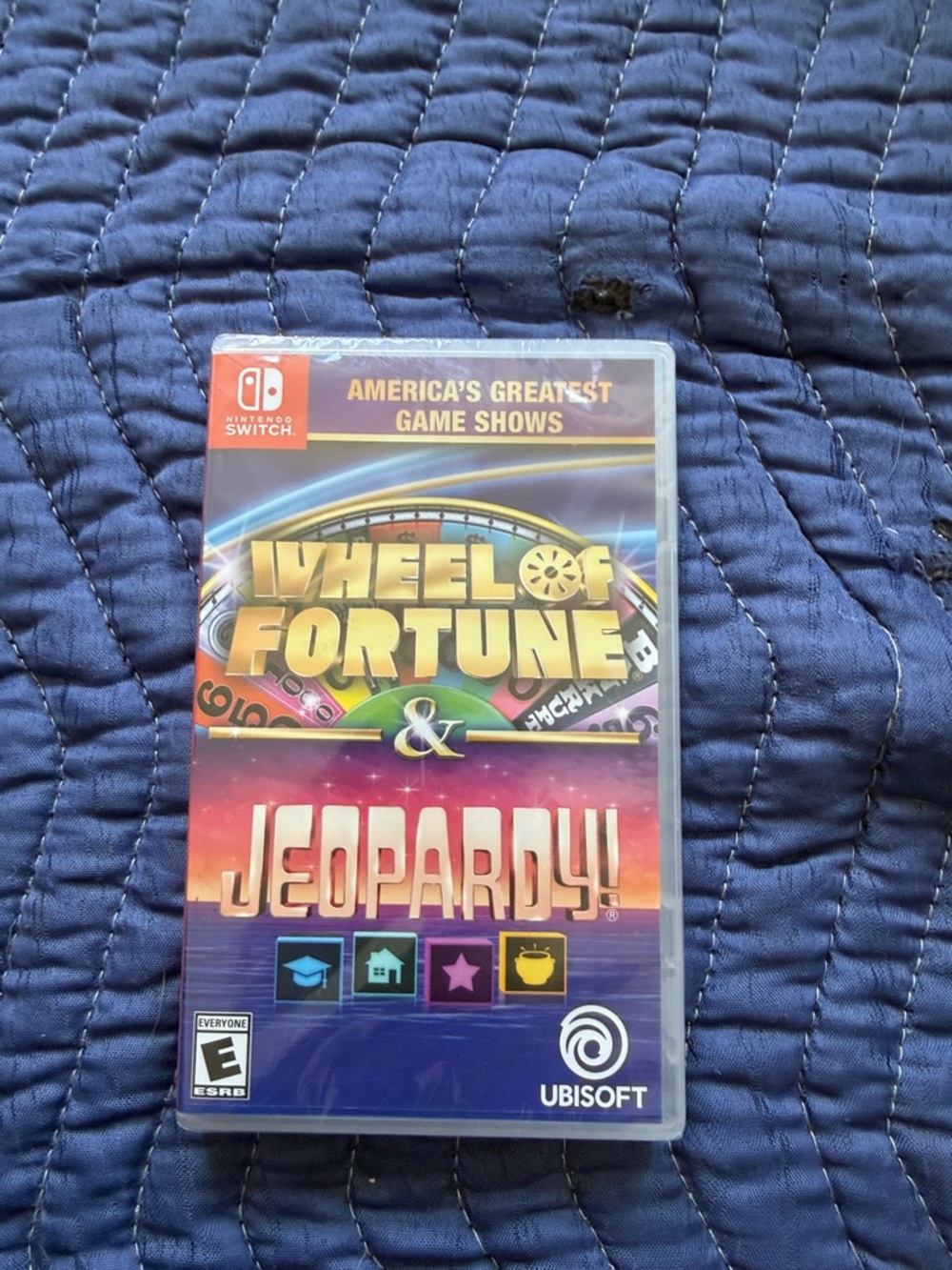 Nintendo Switch Wheel of Fortune & Jeopardy! Game - Blue, Gold, Purple, Red